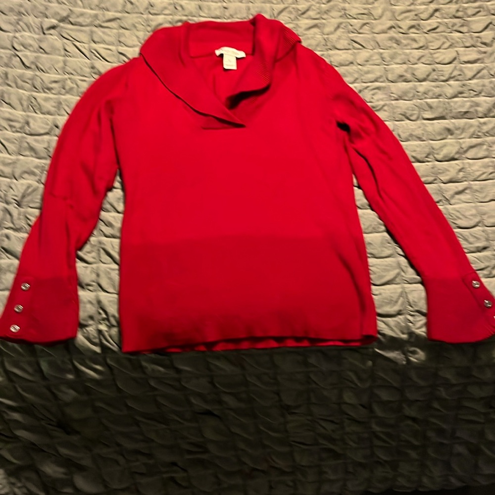 White House Black Market red sweater size S